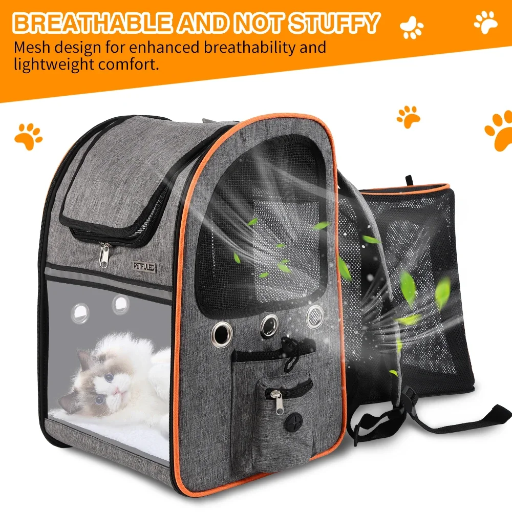 Dog /cat bags for traveling Dog Carrier Backpack  for Small Medium Dogs Cats Travel&Hiking pet Carrier Bag