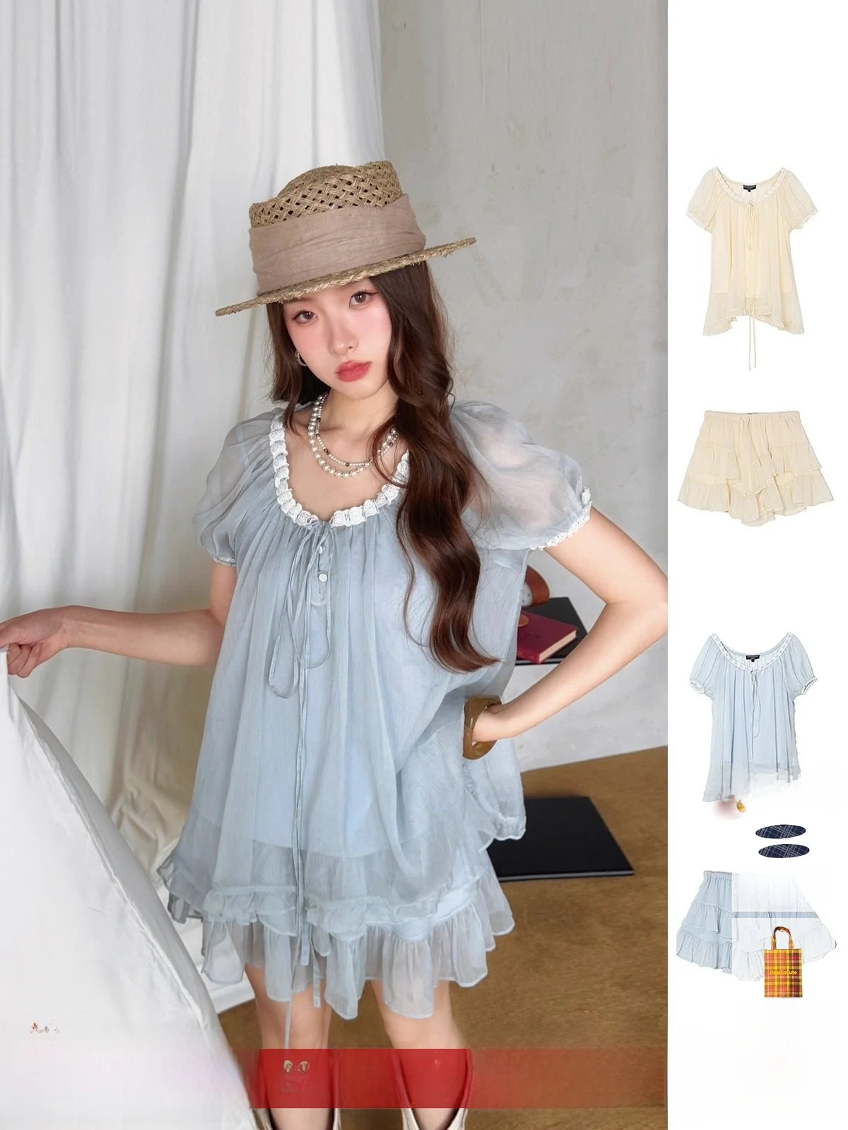 

New Arrival ort Sve T-irt Casual orts from Buyers Store Loose Fit Bubble Sve Polyester Regular Thin