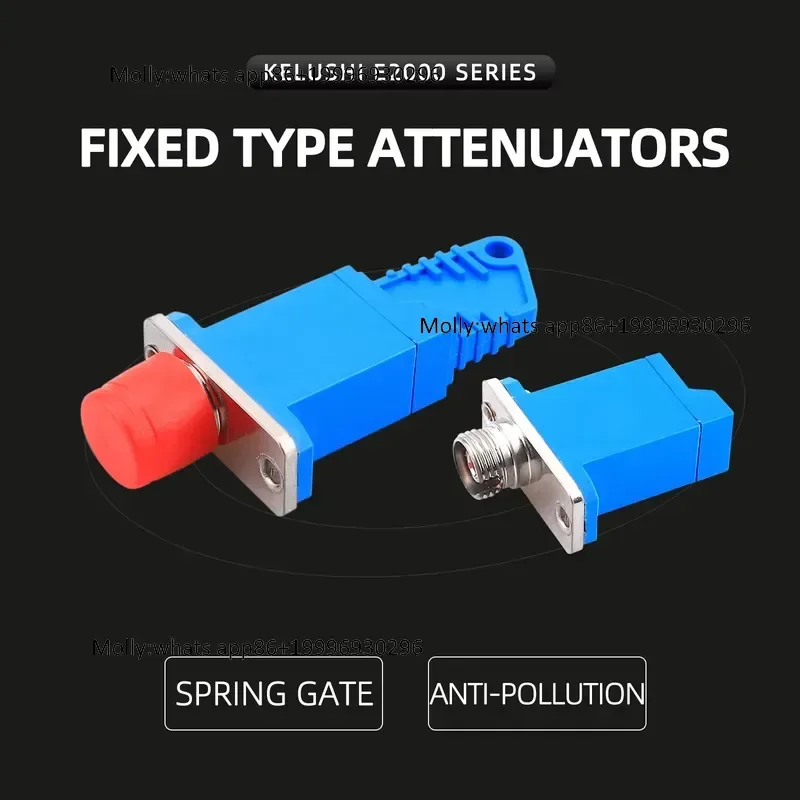 FTTH Telecom Network Test Universal Converter E2000-FC/UPC Fiber Optic Adapter Coupler Flange Connector