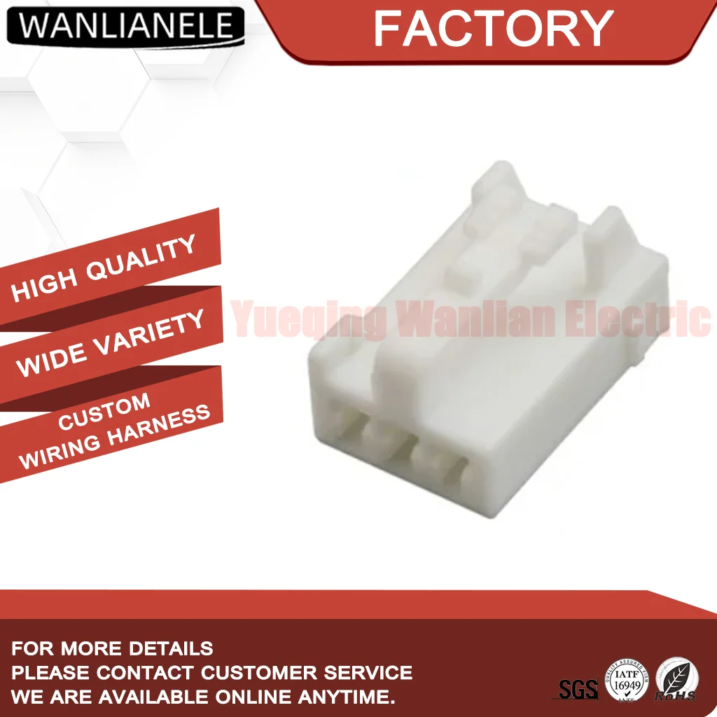 

50 Sets Replacement for Yazaki 6520-0577 7283-1030 3 Pin Female Connector 090II Unsealed Series 2.3mm Fit Toyota 90980-10908 10A