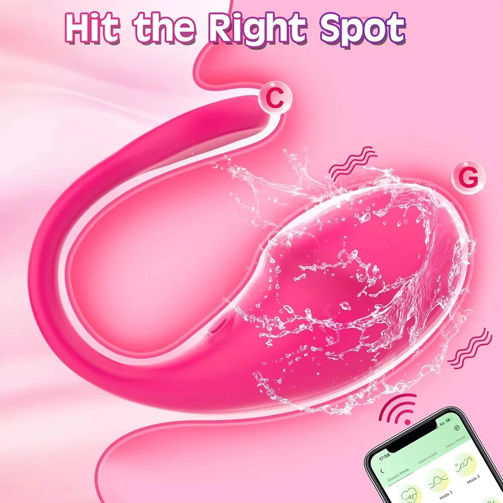 Wireless APP Control G-spot Vibrator Mini Panty Vibrators Dildo Anal Plug Vibrating Egg Vagina Stimulator Female Adult Sex Toys view 3