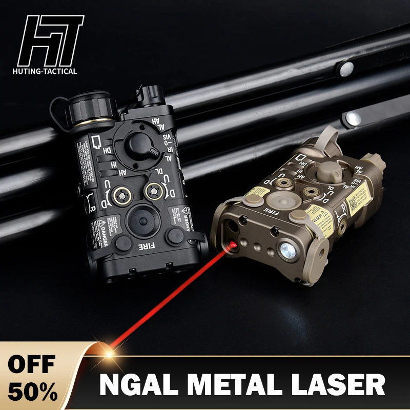 

WADSN All Metal NGAL Red Green Blue Dot Strobe Laser IR Ray Aimming LED White Light Hunting Scout Light Airsoft accessorio