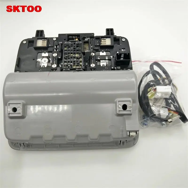 SKKTOO Retrofit upgrade reading lights, interior dome light upgrade for Hyundai IX25 Creta 2015 2016 2017 gray