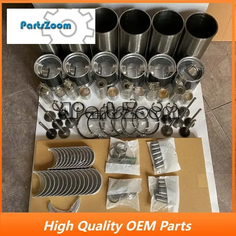 

Construction Machinery Engine Parts Excavator Liner Kit Overhaul Repair Kit S6B2