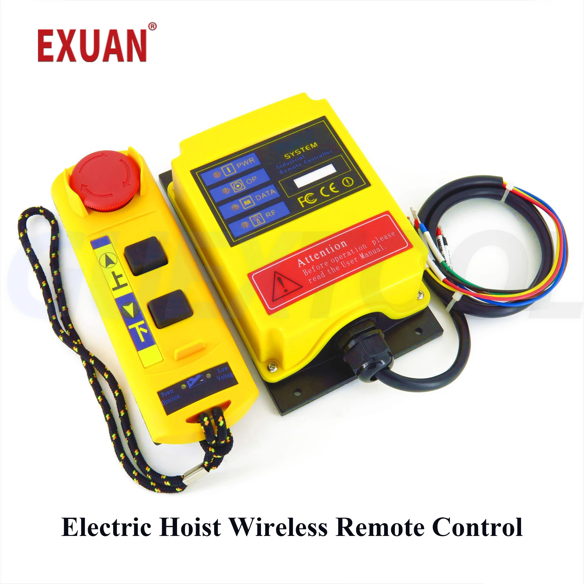 

A2S Промышленное беспроводное дистанционное управление 2-кнопчатый приводный подъемник Электрический подъемник с беспроводным дистанционным управлением Автоматизация конвейера Дистанционное управление для оборудования