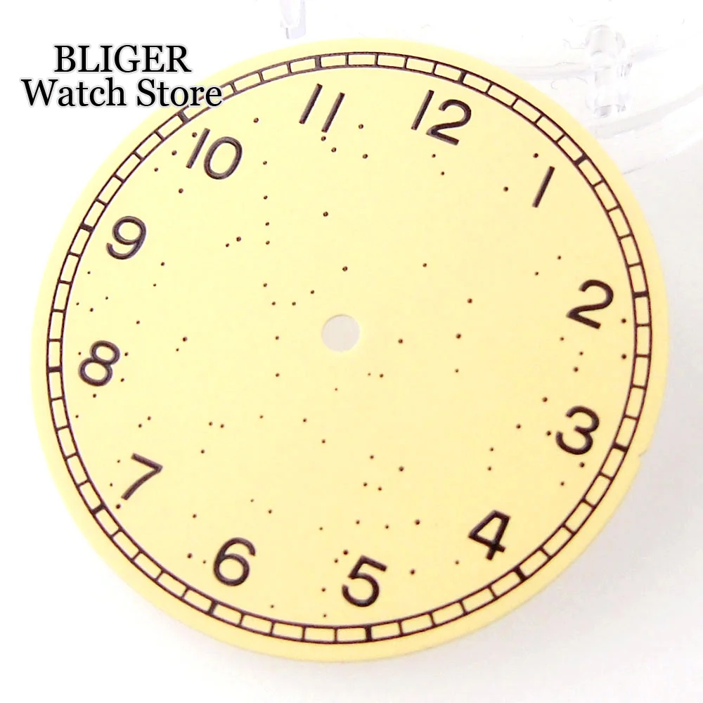 39mm Tandorio Uhrengehäuse 33,5mm Zifferblatt Saphirglas für nh35 nh35a pt5000 wasserdichte Uhrengehäuse-Schrauben krone