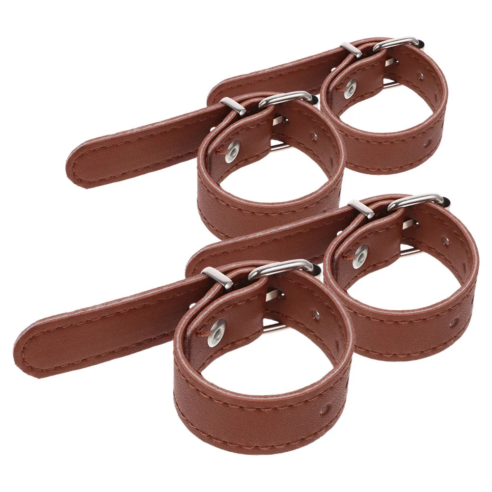 

2Pairs Adjustable Bike Basket Straps Faux Replacement for Kids Adult Bicycles Front Basket Fixing Strap Cycling