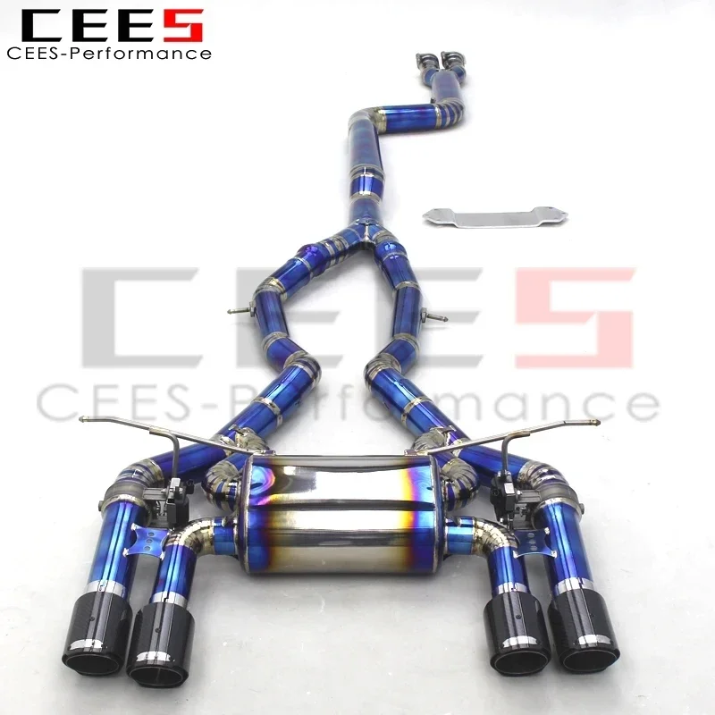 

cees Valve Catback Exhaust System for BMW M3/M4 F80/F82 3.0T 2015-2019 Performance Titanium Valvetronic Exhaust Pipes Muffler