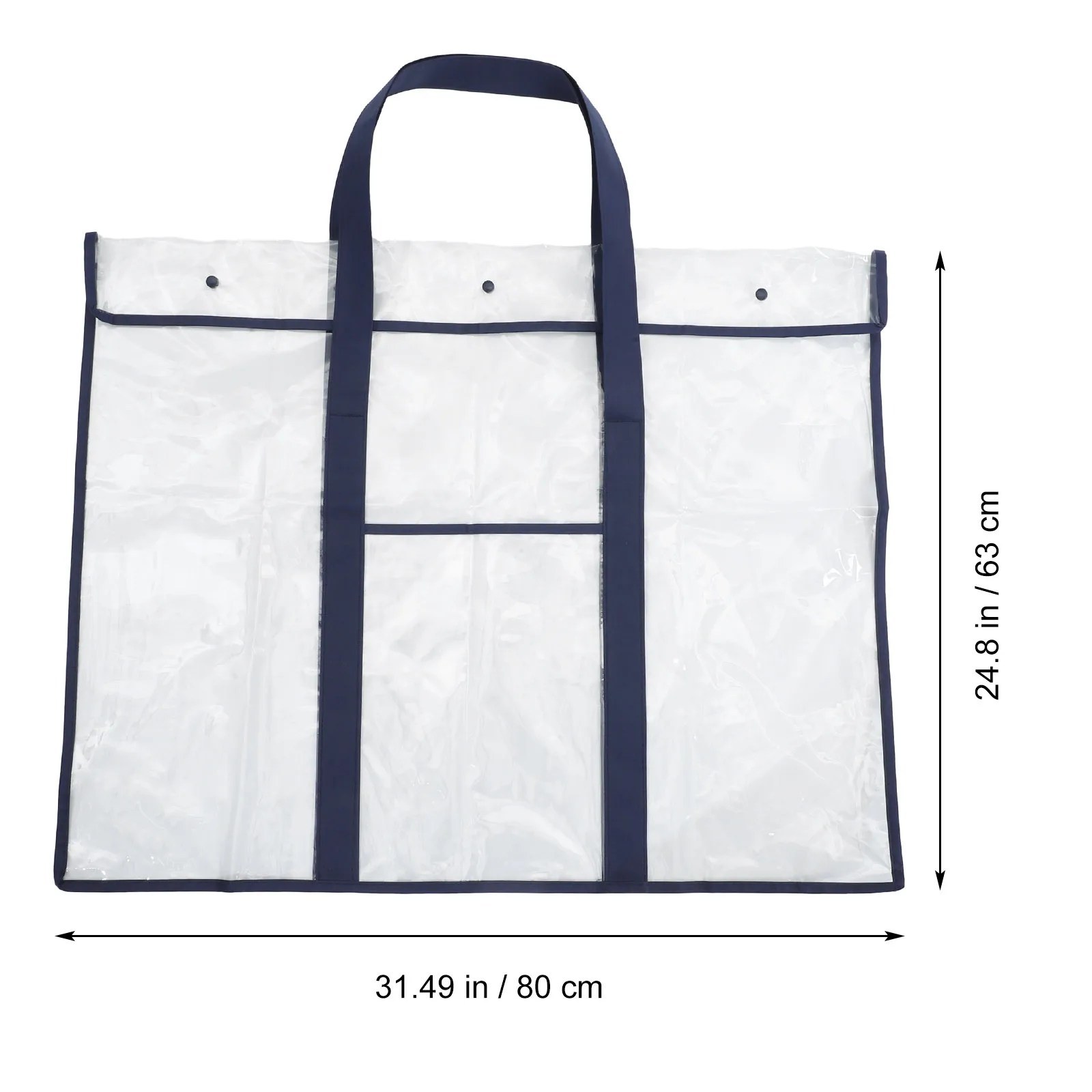 

Portable Painting Board Bag Foldable Art Organizer Handle Storage Pouch Drawing Tools Canvas Folder Non-Woven Pvc Easy