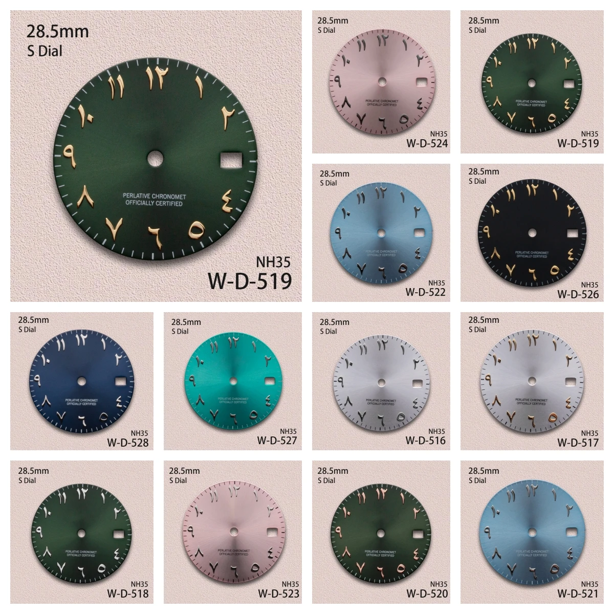 

28,5 мм S логотип арабский циферблат Sunray подходит для NH35/NH36 японский автоматический механизм высококачественный циферблат аксессуары для модификации часов