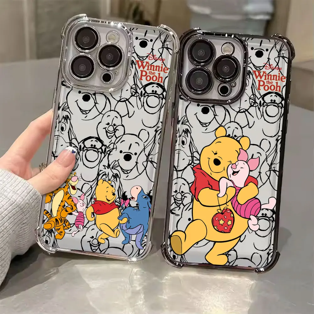 

Winnie The Pooh Phone Case For Xiaomi Poco X8 Pro Max Cases X5 X6 X7 F4 F5 F7 Pro F8 Ultra M7 X8Pro Disney Soft Protective Cover