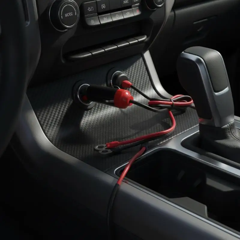Heavy Duty Cigarette Lighter Male Plug Adapter 30A High Power Supply Cord Fit for Car Truck RV Travel Power Supply Needs