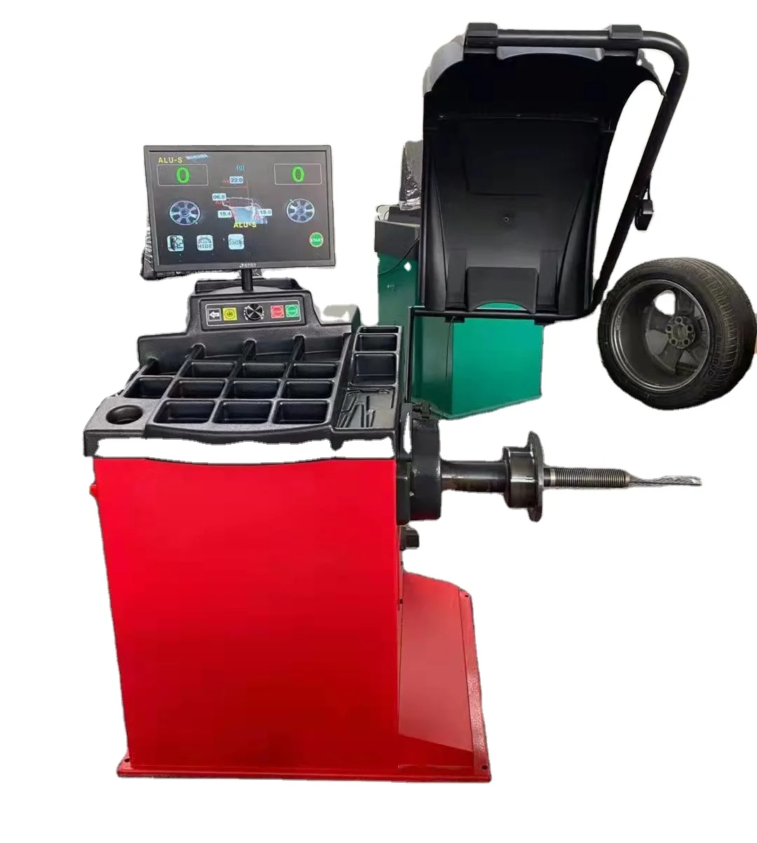 High Quality Auto Tire Wheel Balancing Machine Automatic Computer Control Car Wheel Balancer