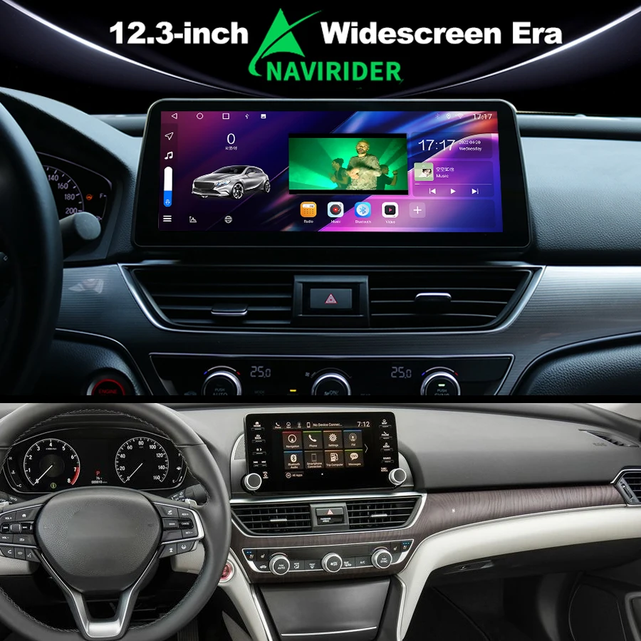 

12.3" Android 13 Screen For Honda Accord 2018 2019 2020 2021 GPS Navigation Car Multimedia Video Player Radio 128GB Carplay