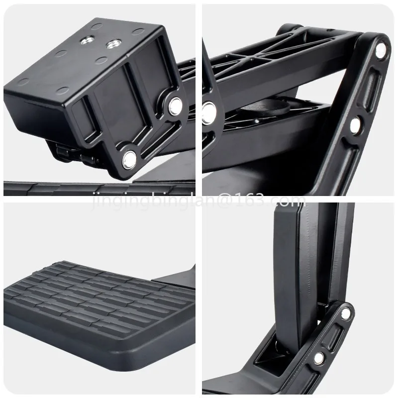 Suitable for 2022-2024 retractable tailgate boarding pedal rear box aluminum pedal
