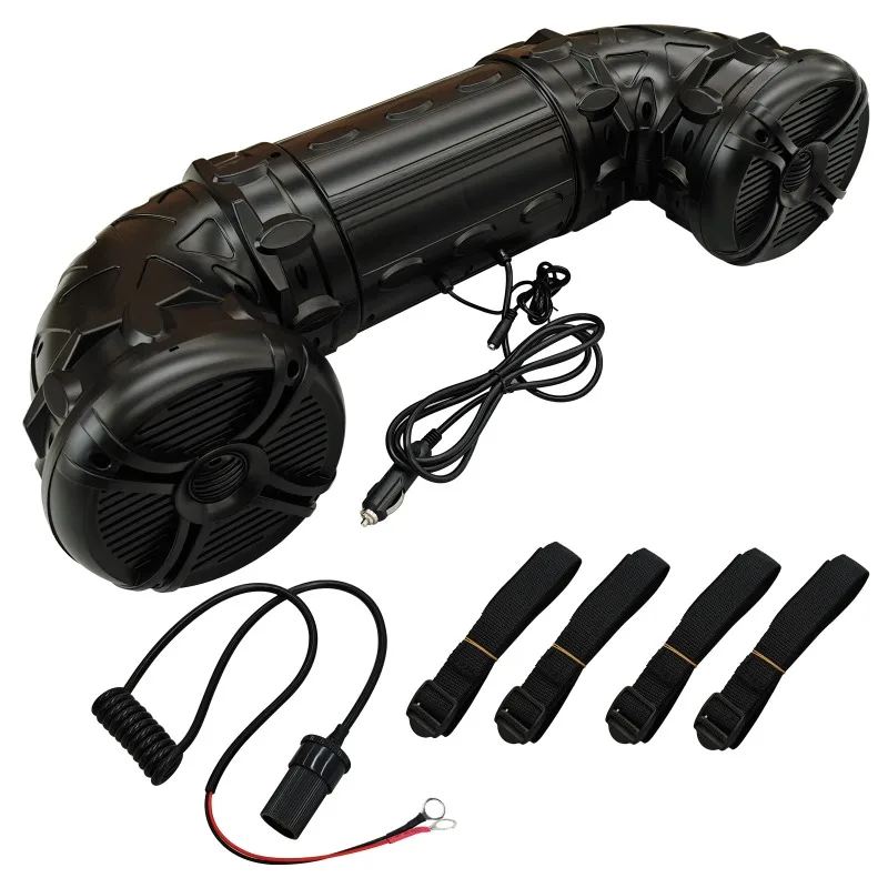 

8 Inch Marine Speaker Cabinet Golf Cart Speaker System Waterproof With BT Witnout Light OEM DBS8076BT For ATV UTV