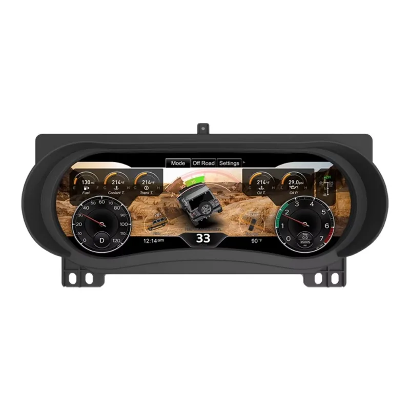 Digital Instrument Cluster for Wrangler JL 2018-2022 Virtual Cockpit Upgrade LCD Display Speedometer Gauge