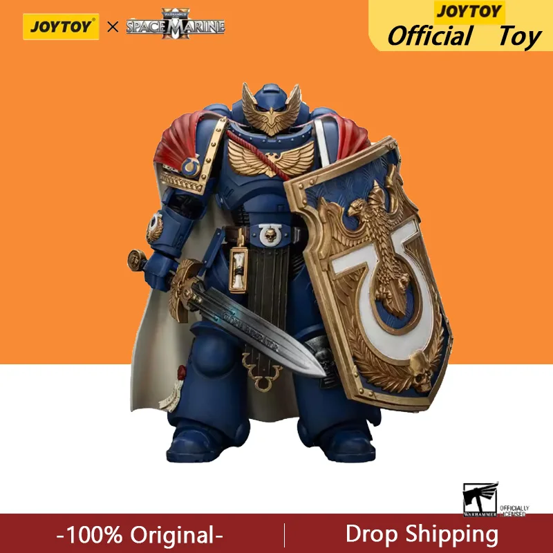 

JOYTOY Warhammer 40k Action Figure Ultramarines Marneus Calgar Chapter Master Victrix Honour Guard Joint Movable Model