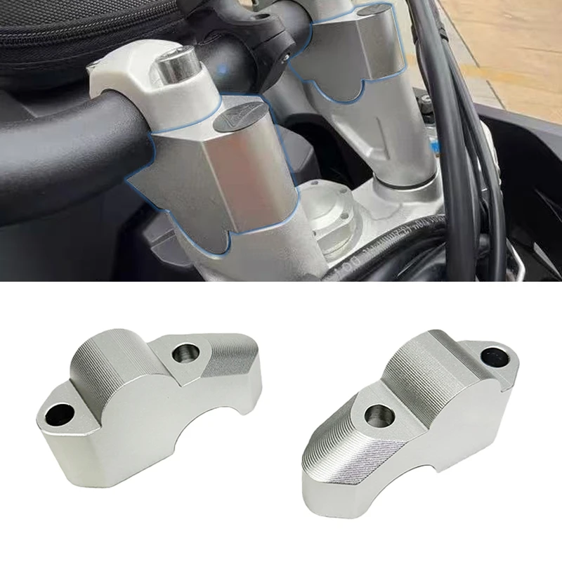 For Triumph Tiger 850 900GT Aluminum Alloy Handlebar Rearward Extension Module Motorcycle Handlebars Accessories