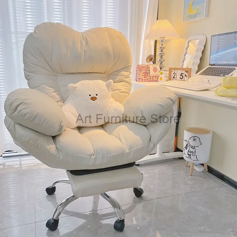 

Lazy Computer Sofa Chair Home Comfortable Sedentary Backrest Desk Chair Anchor Live Chair Bedroom Lazy Chair