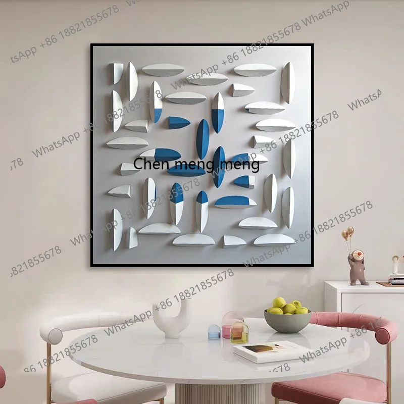 A74Modern living room background wall decorative painting creative object hanging painting bedroom simple