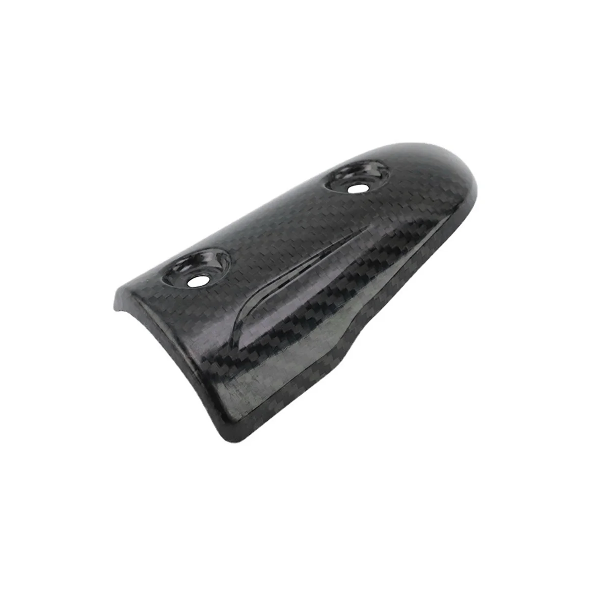 Motorcycle Exhaust Pipe Cover Carbon Pattern Anti-Scald Cap Heat Shield Rustproof Shell Heat Shield Cover for G310R