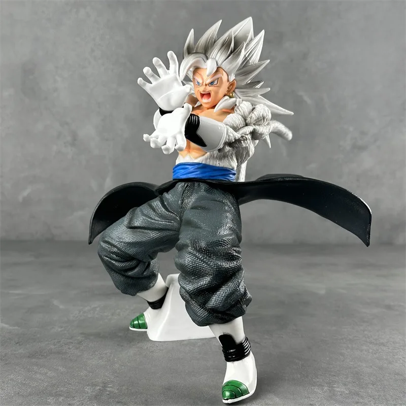 

Anime Super 5 White Hair Veggetto Dragon Ball Figure WZ SSJ4 Vegetto Action Figure 25cm PVC Collection Model Toys Birthday Gifts