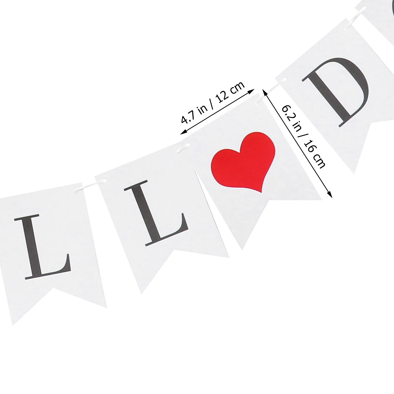 

Love Swallowtail Flag Marriage Engagement Party Decoration Flower Garlands Wedding Flags Banner Still Do Anniversary