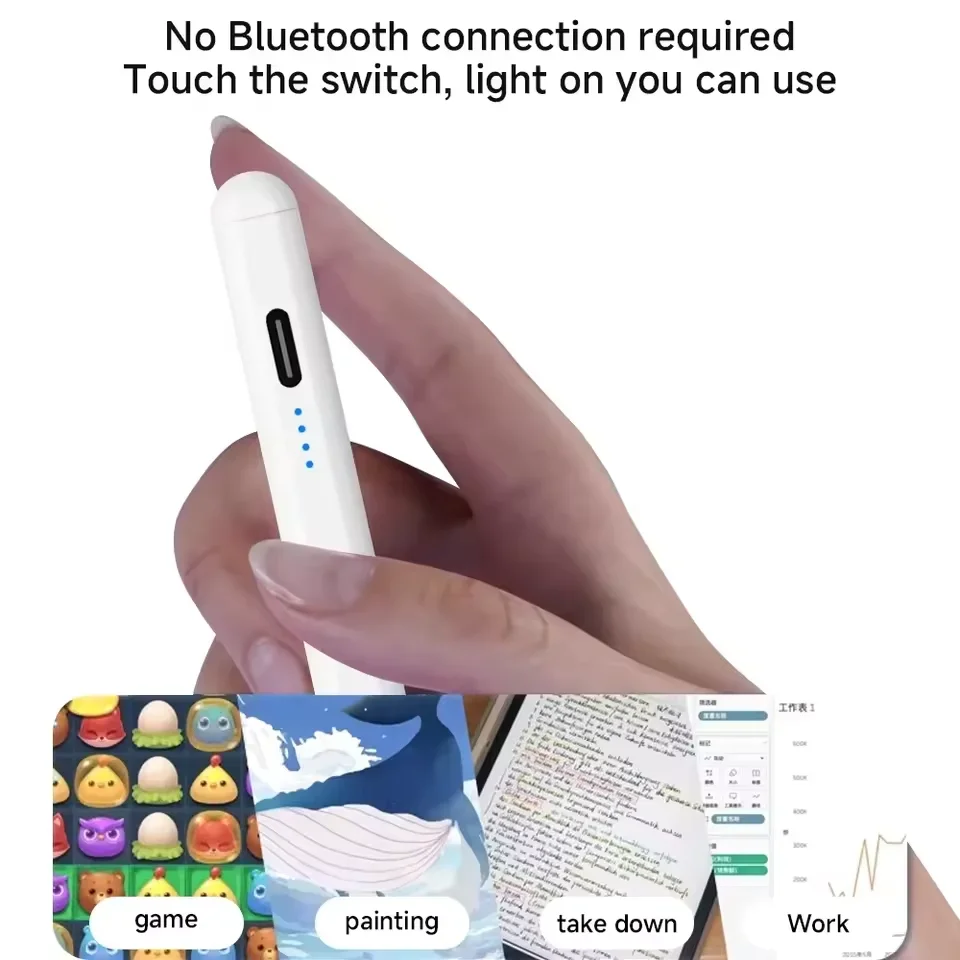 قلم عالمي جديد لأجهزة iOS وأندرويد اللوحية iPad Air لقلم Apple شحن سريع قلم لمس مغناطيسي لهاتف iPhone Xiaomi #1