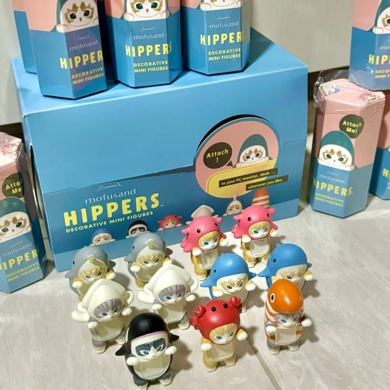

Hippers Mofusand Blind Box Mofusand Harvest Flower Series Fruit And Vegetable Angel Anime Figures Ornaments Dolls Children Gifts