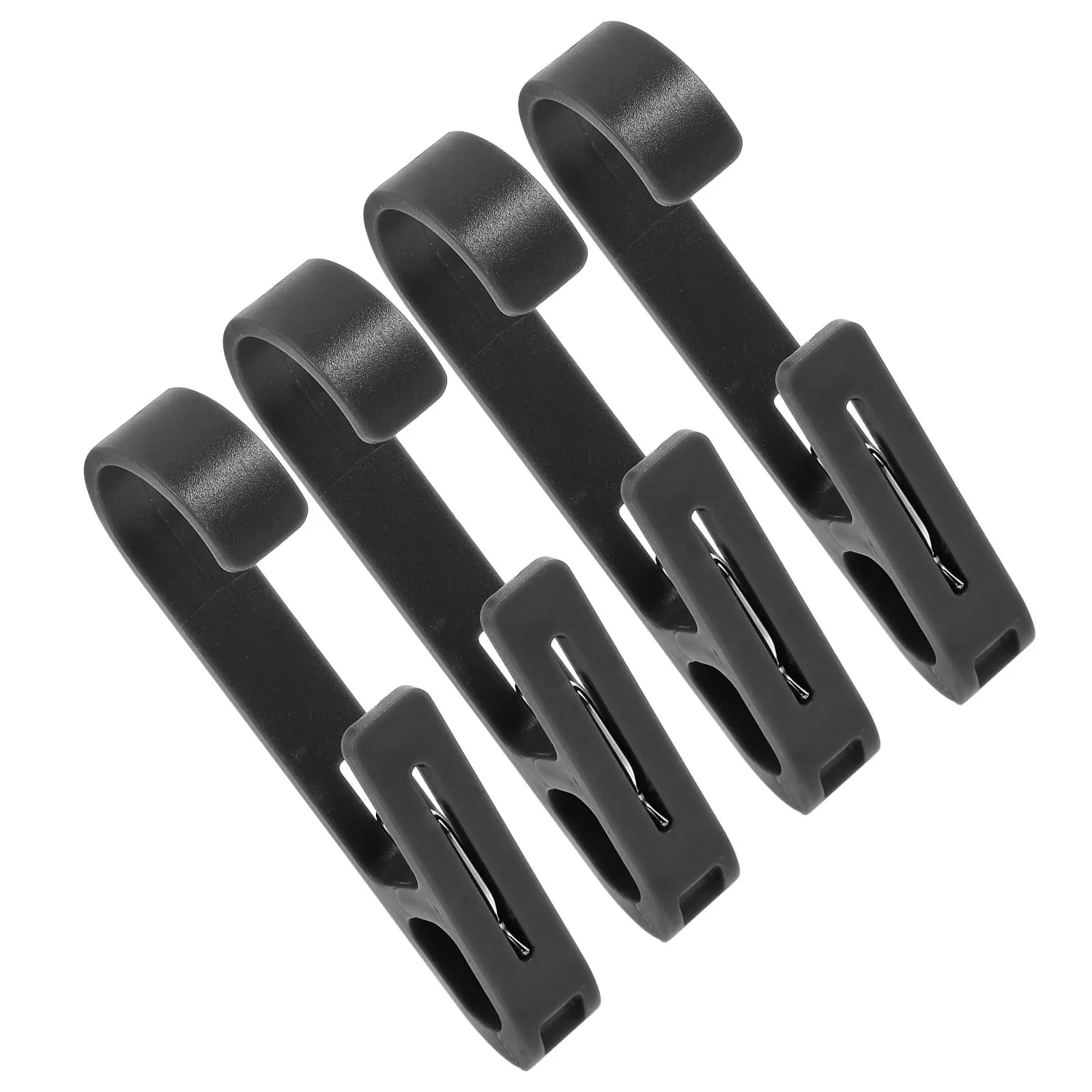

4pcs Sock Hangers with Clips for Clothespins Towel Clip Kitchen Shower Hooks Laundry Wardrobe Organizer ABS