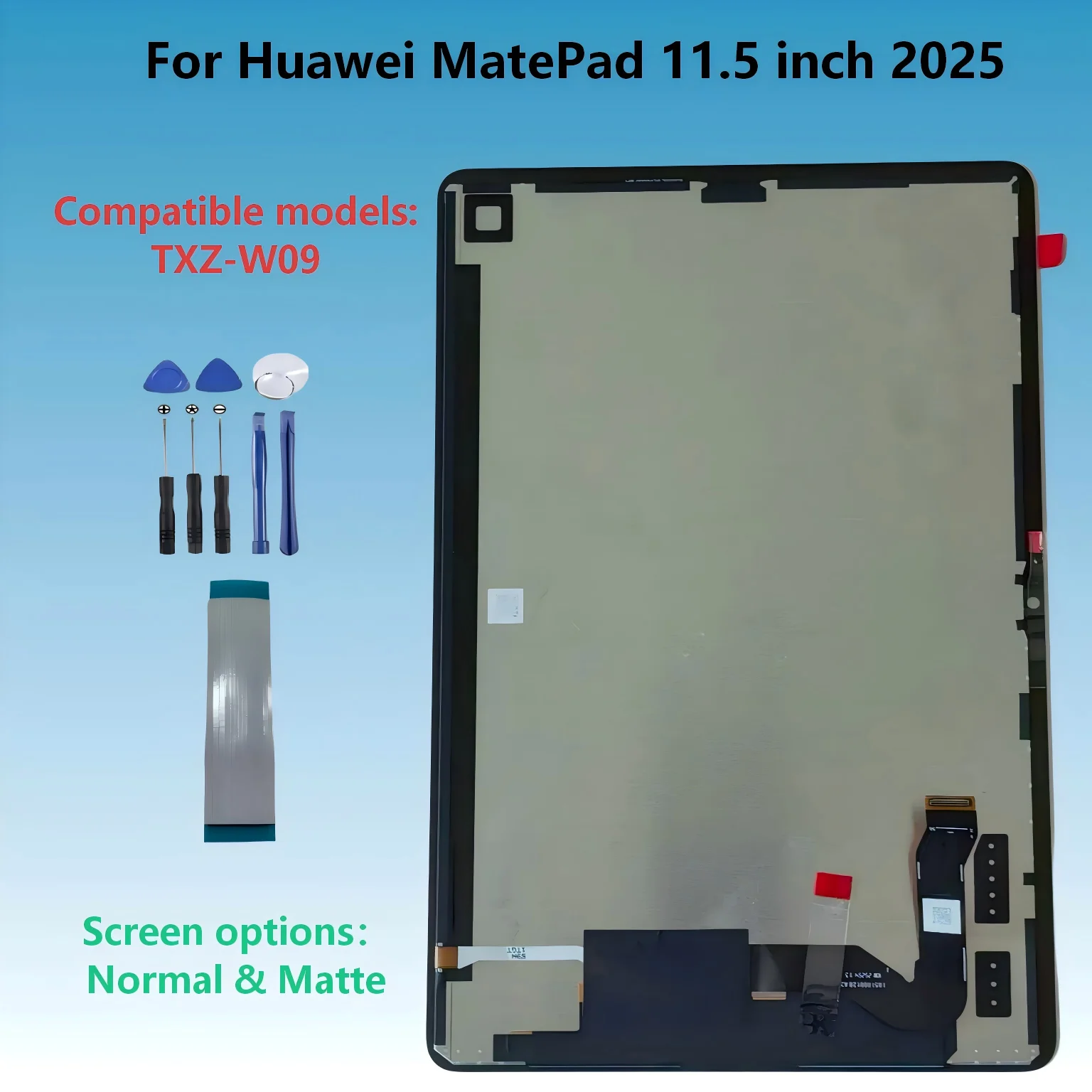 

AAA For Huawei MatePad 11.5 inch 2025 TXZ-W09 LCD Display Touch Digitizer Screen Assembly For Huawei MatePad 11.5 (2025) Wi-Fi