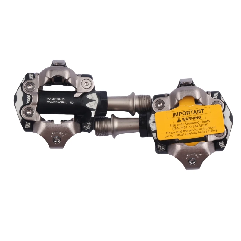 Shimano GRX PD-M8100 UG Self Lock Pedal Deore XT PD-M8100 PD-M8120 Race SPD Pedal Gravel Bike Pedal MTB Fahrrad Original Shimano – Detail 4