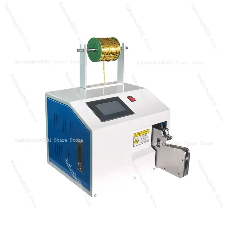 

Data cable bundling Candy and bread bags with zip ties Hanger gold wire automatic winding and tying machine