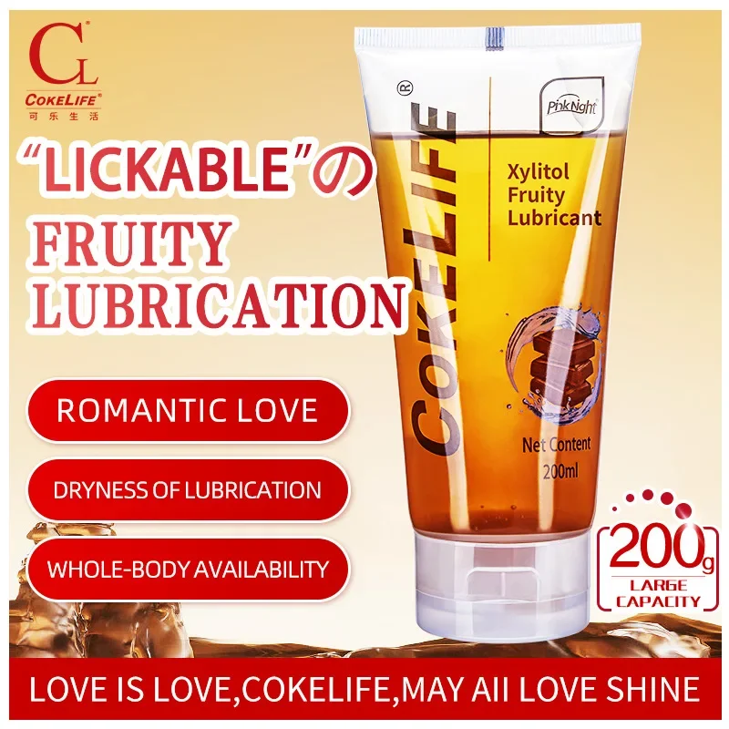 

Lubricant for Sex Fruity Love Gel Anal Lubricantion Cherry Lubricants for Session Oil Water Based Lube Gay Vaginal Adult