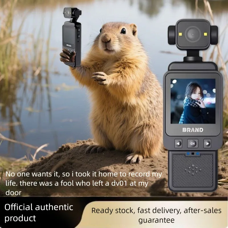 

Dv01wifi HD Handheld Anti-Shake Action Camera Outdoor Portable Recording Device Law Enforcement Recorder 360°