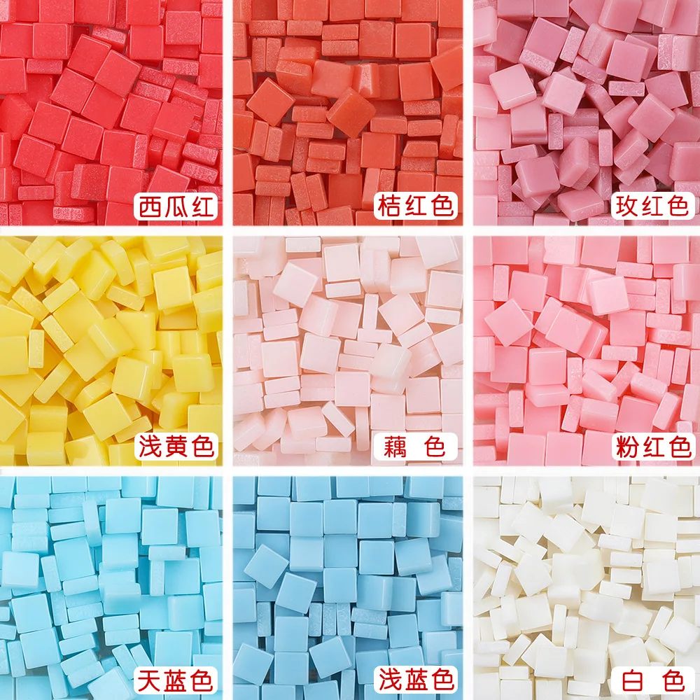 0.5cm Acrylic Resin Plastic Small Mosaic 200 DIY Handmade Crafts Materials  Caulk Strip Mosaic  Glass Mirror Mosaic Tiles