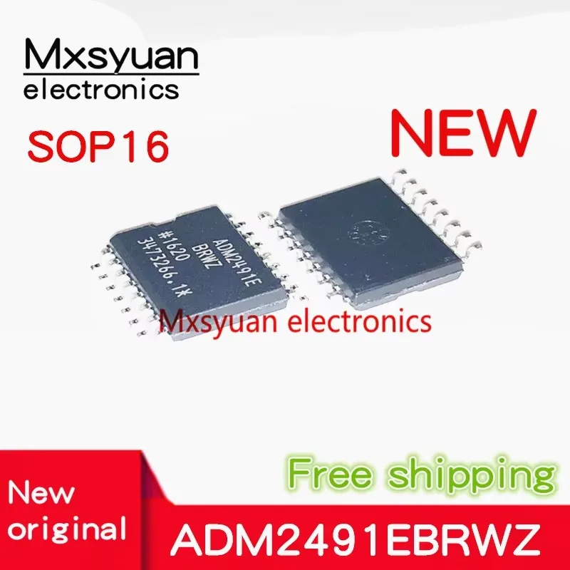 5 uds ~ 50 uds/lote ADM2491E ADM2491EBRWZ ADM2491EBRW SOP16 nuevo original en stock