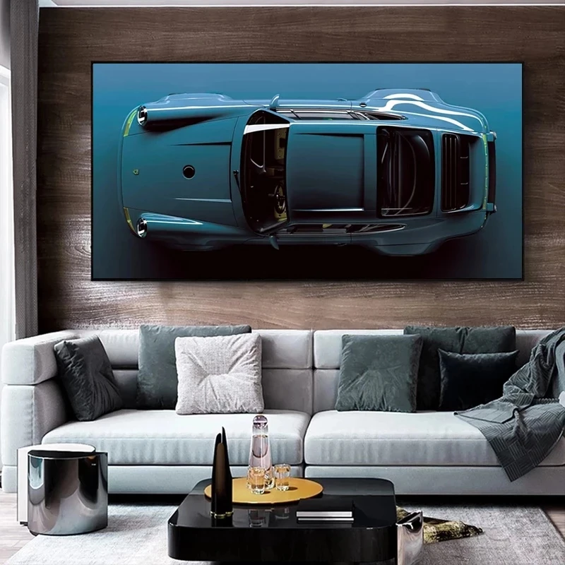 Modern Luxury Sports Car Racing Canvas Painting Large Size Racing Posters Prints Supercar Wall Art For Living Room Home Decor