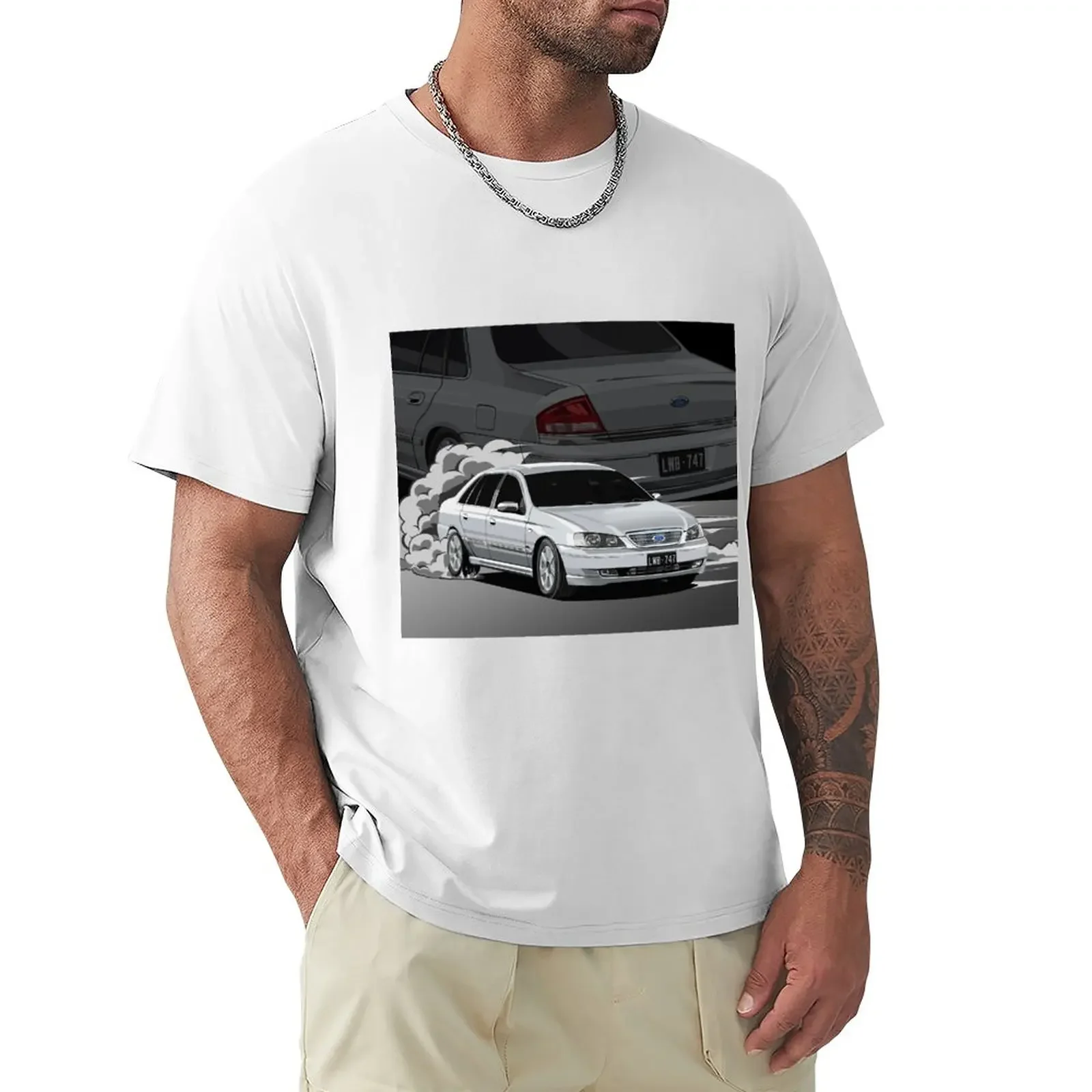 

BF Fairlane Ghia Turbo T-Shirt quick-drying korean fashion Men's t-shirt blanks plain men graphic t shirts