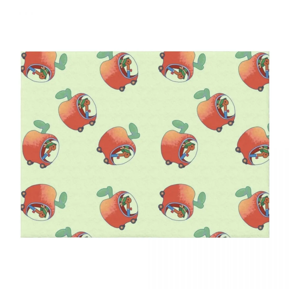 

Busytown Worm Throw Blanket Plaid on the sofa Flannel Fabric Thins Bed covers Blankets