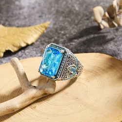 1 fashion creative retro man domineering ring