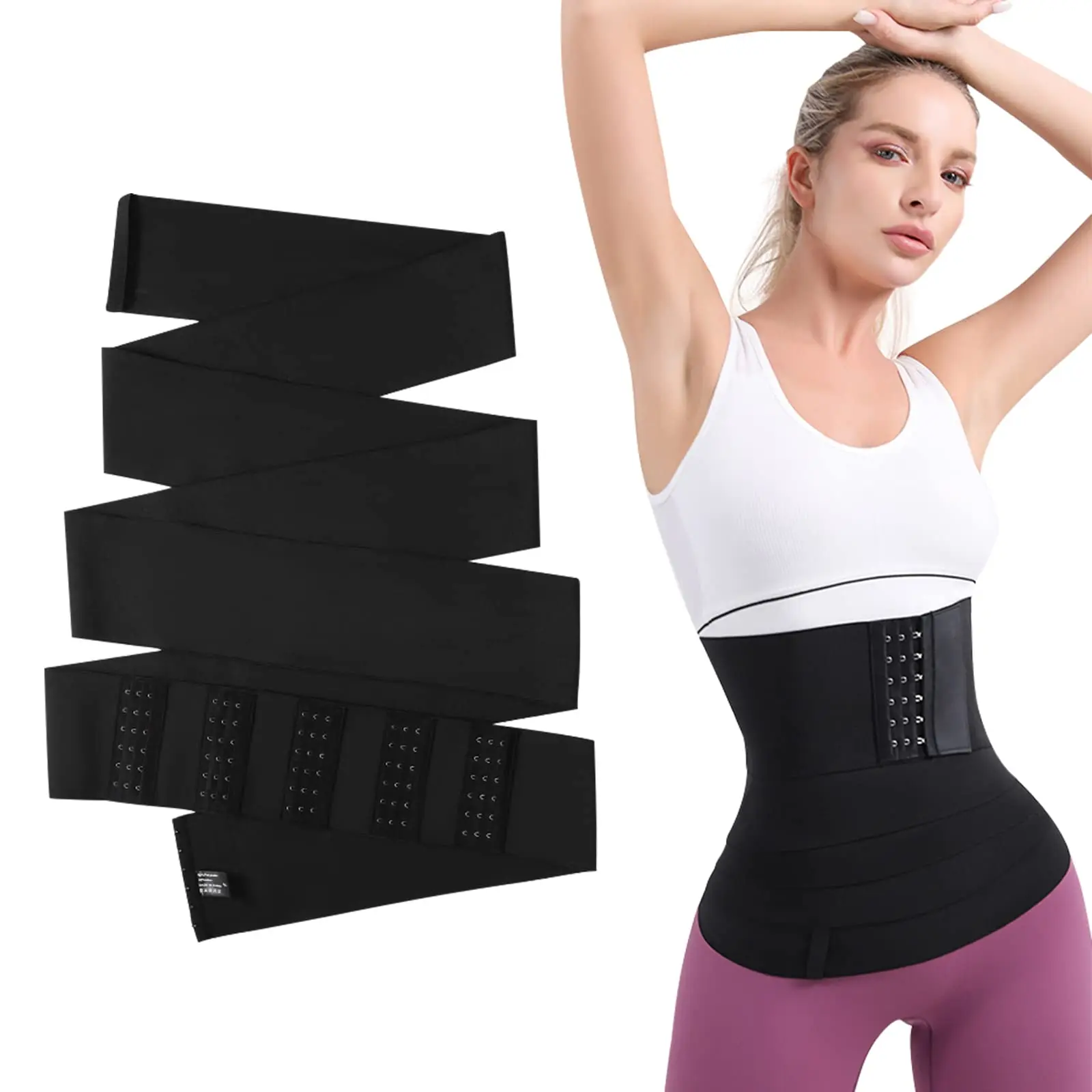 

Waist Trainer Corset for Women Snatch Me Up Upgrade Bandage Wraps Tummy Control Body Shaper Slimming Shapewear Belly Belts