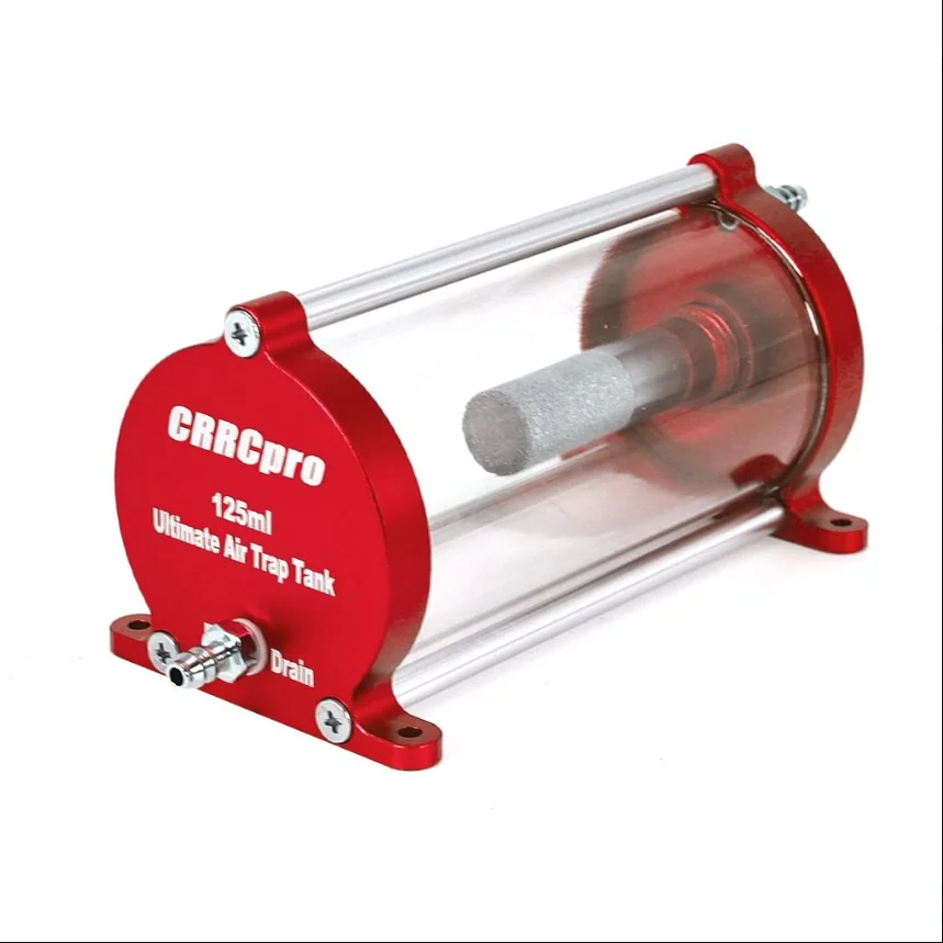 CRRCPRO CNC Transparent Anti-blase 125ml Kraftstoff Tank für RC Jet Aircraft Flugzeug – Detail 1