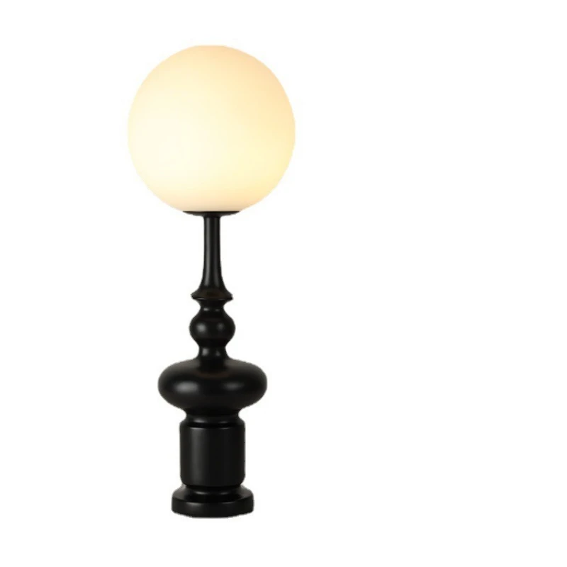 

Vintage living room Roman column, floor lamp Medieval French, study bedroom Art Deco desk lamp