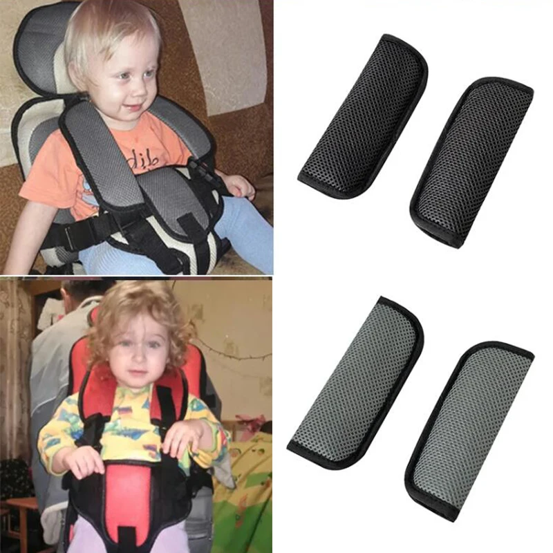 Schulterpolster für Kinderwagen, Gurte für Autositze, Ersatz für Kinderwagenzubehör ​   Weiche Sitzgurtabdeckungen