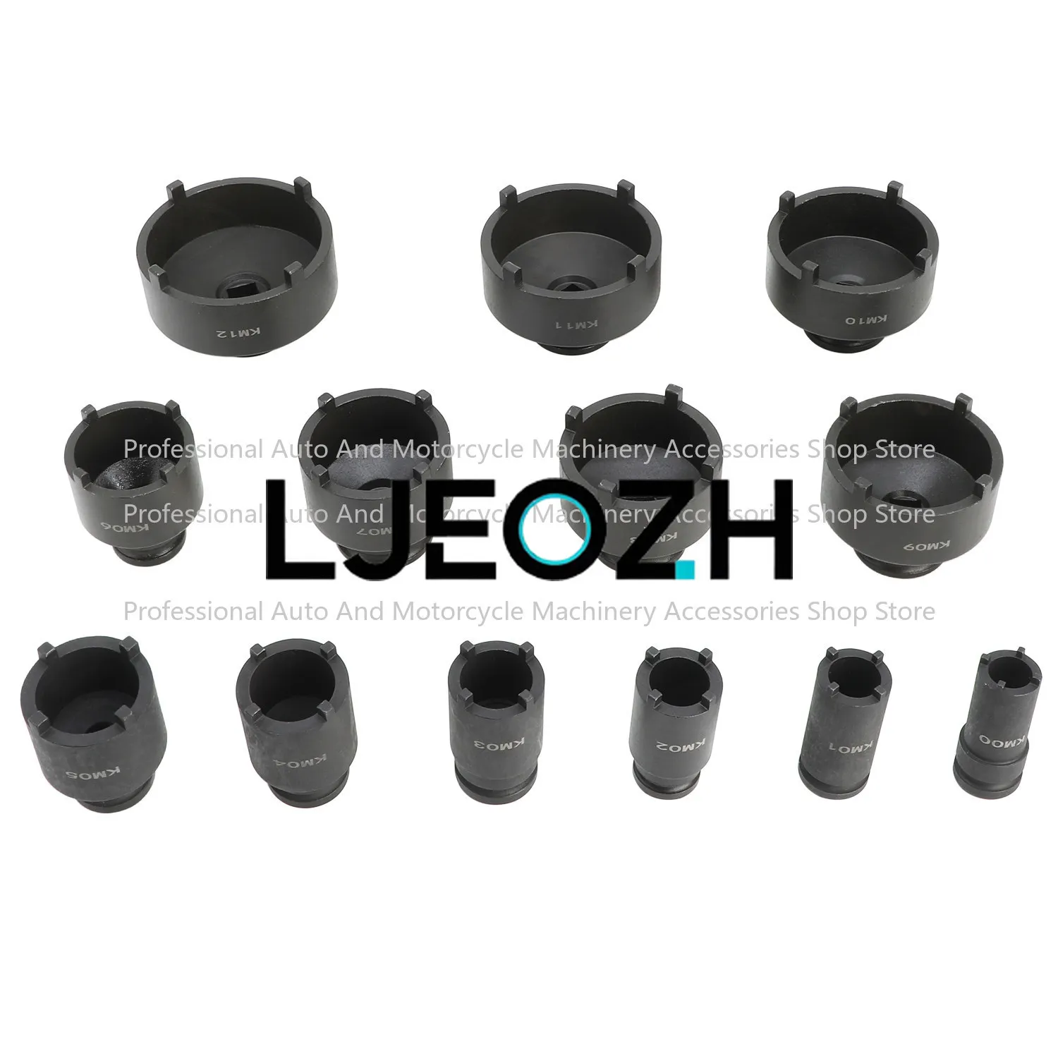 Suitable for Chevrolet Dodge Wheel Hub Bearing Nut Sleeve Tool, Remove Screw Bearing Female Quad Tooth Sleeve