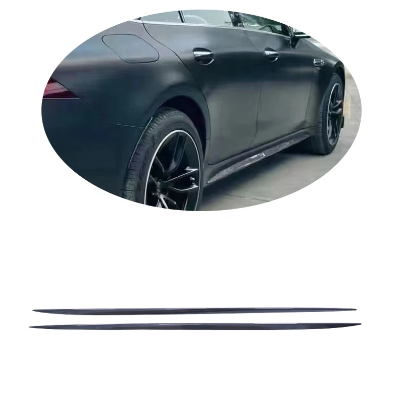 

HOT Selling Body Kit B Style Hot-pressed Carbon Fibre for 2019~Side Skirt Lip
