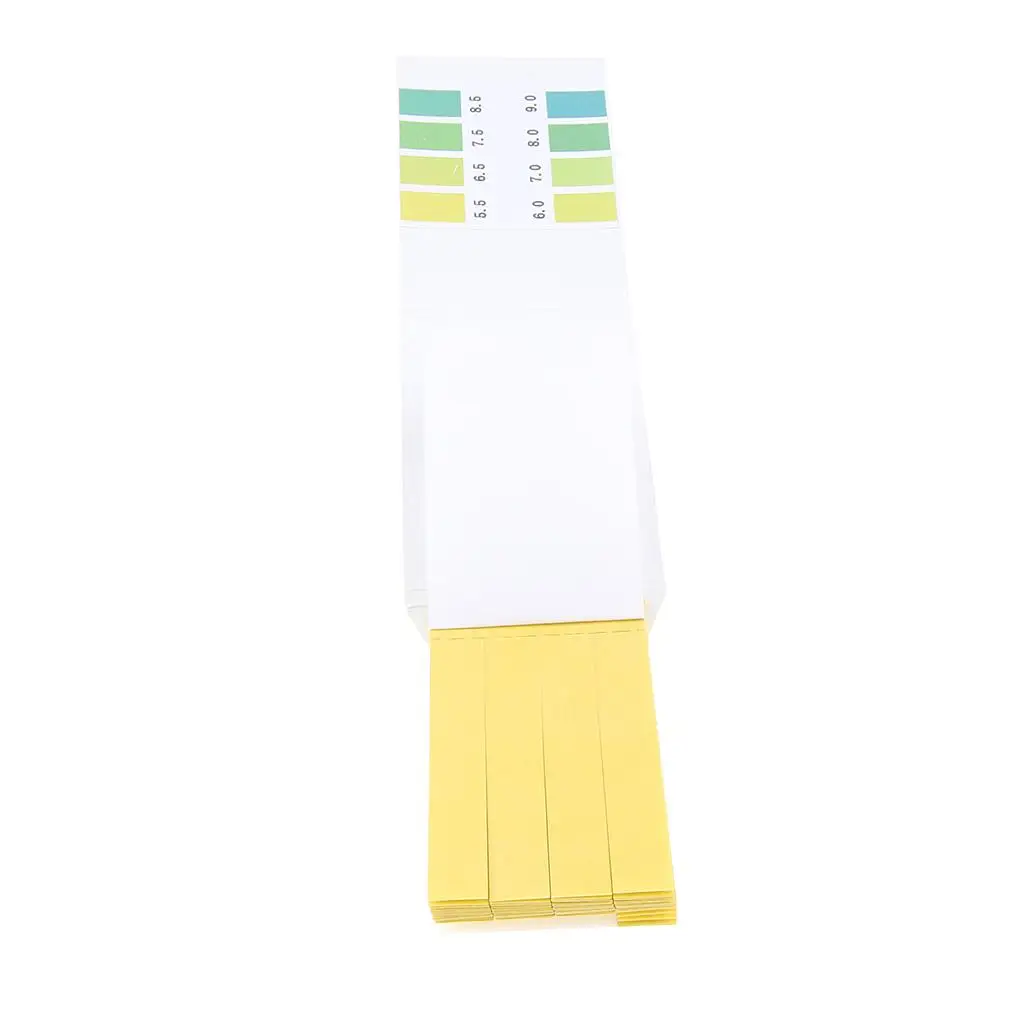 Ph Test Strips 5.5-9.0 Color Chart Cosmetics Testing Paper Universal Indicator for Classroom Chemistry Education