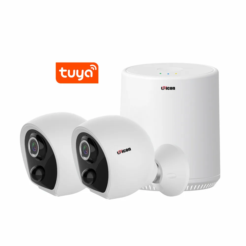 1080P CCTV مراقبة لوحة طاقة شمسية بطارية قابلة للشحن تعمل بالطاقة WiFi كاميرا 9 بوصة LCD Kit #4